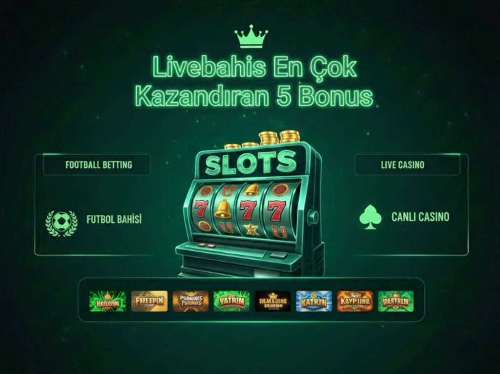 Livebahis En Çok Kazandıran 5 Bonus 1 Livebahis En Çok Kazandıran 5 Bonus