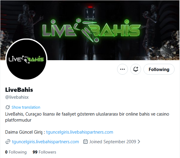 Livebahis Twitter