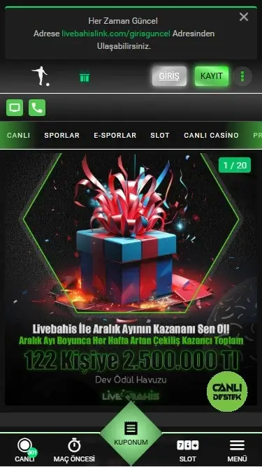 Livebahis 1 Livebahis Mobil Giriş